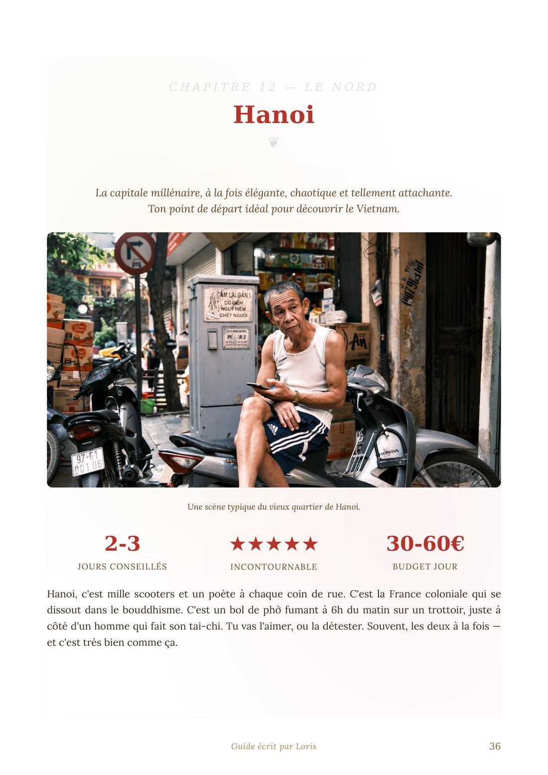 Aperçu — Hanoï